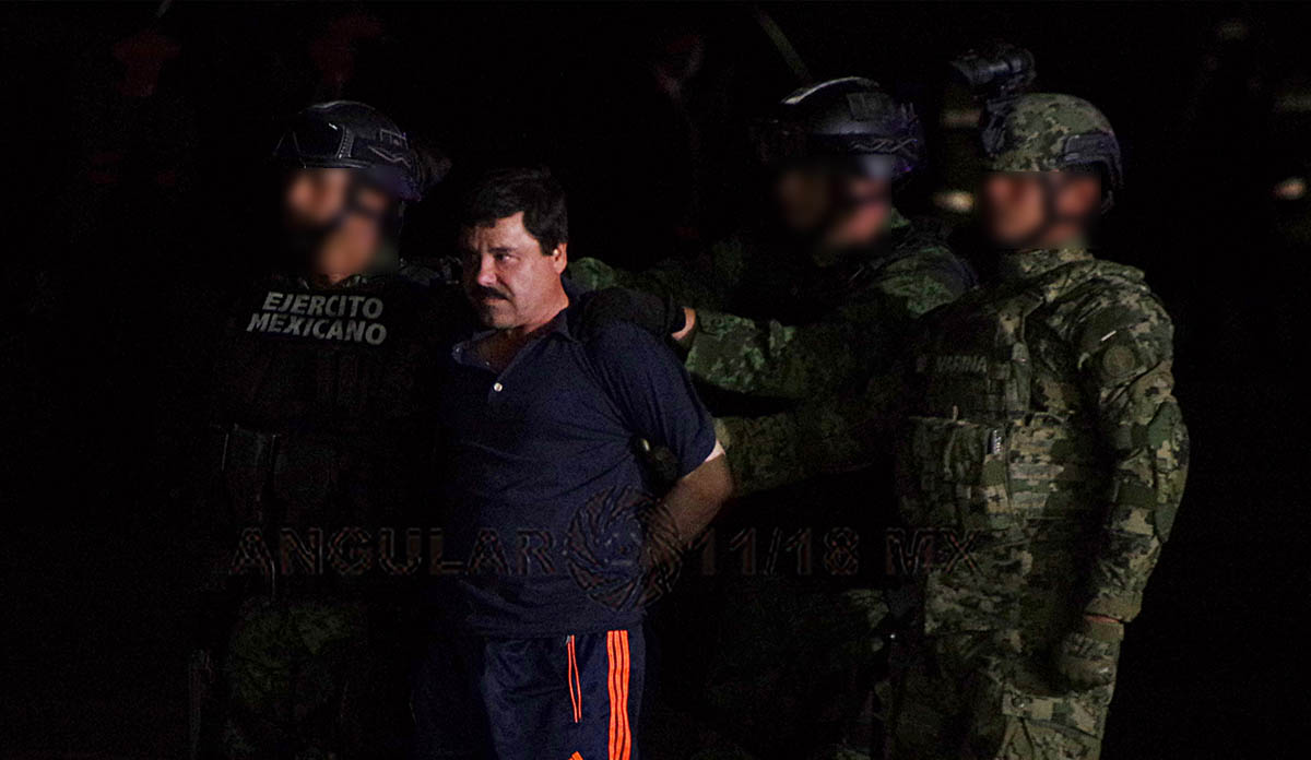 Recapturan a Joaquín el “Chapo” Guzmán