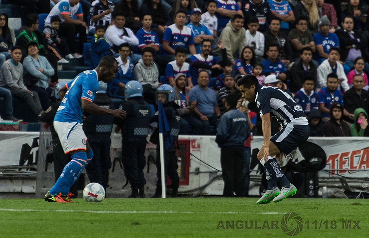 Cruz Azul arrasa contra Rayados de Monterrey  4-0.