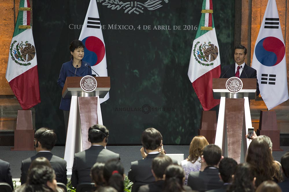 Visita de estado de la  Presidenta de Corea del Sur Park Geun-hye