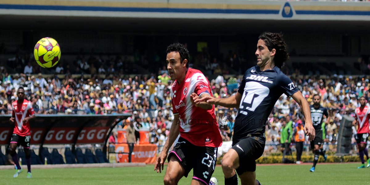 Pumas pierde ante Veracruz 0-2