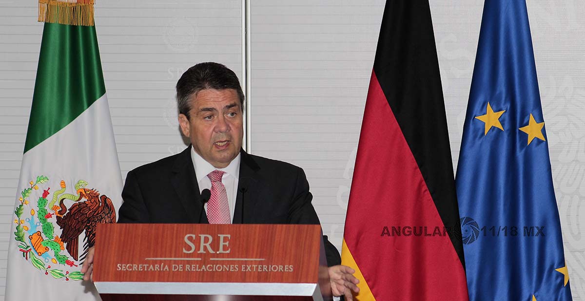 Visita México el Ministro Federal de Alemania, Sigmar Gabriel