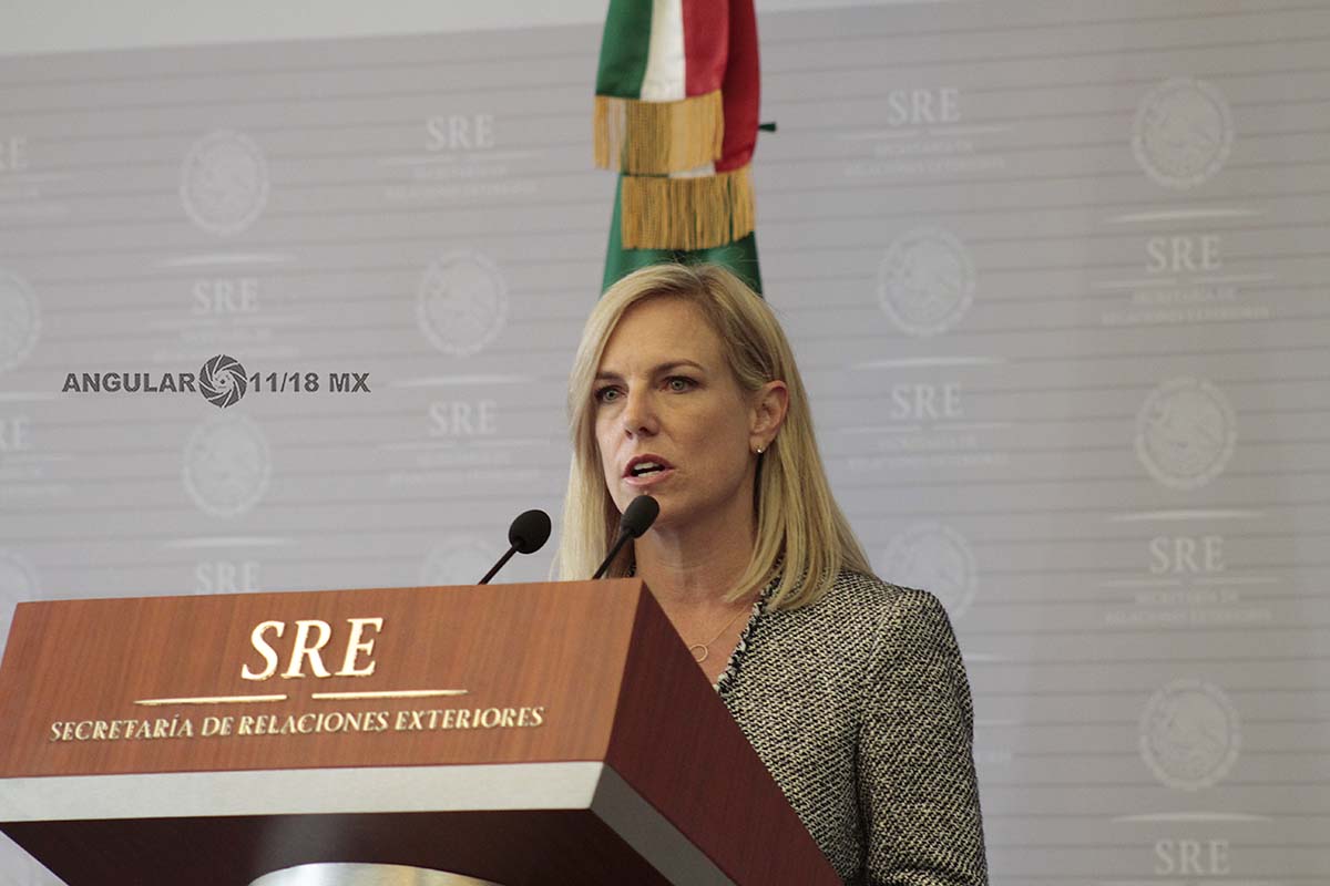 La Secretaria de Seguridad Interna de los Estados Unidos, Kirstjen Nielsen  Visita México.