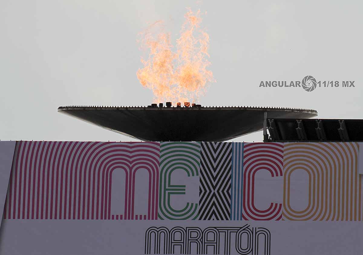 Como hace 50 años nuevamente se encendió el Pebetero del Estadio Olímpico 68.