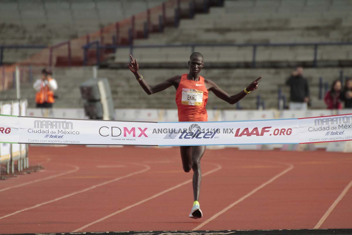 Tikus Eriku de Kenia Rompe el Record de la  XXXVI Edición del Maratón de la Ciudad de México