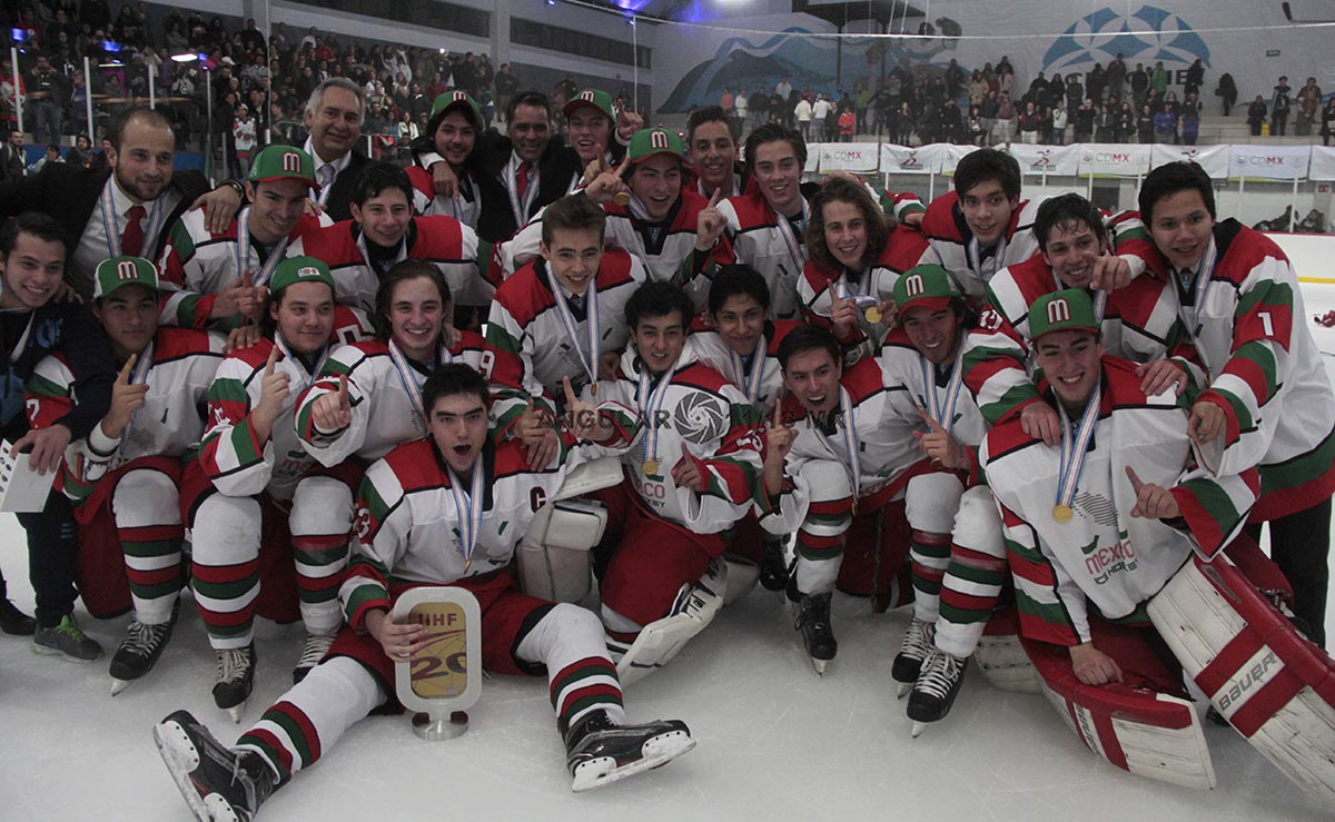 México es Campeón Mundial de Hockey sobre Hielo Sub 20 Categoría III