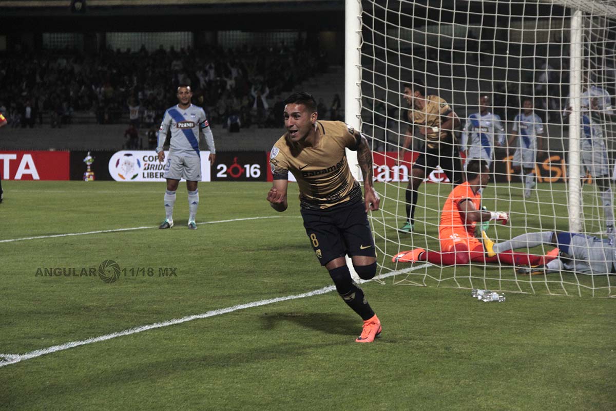 Pumas gana 4-2 en su primer partido en  la Copa Libertadores de América 2016.