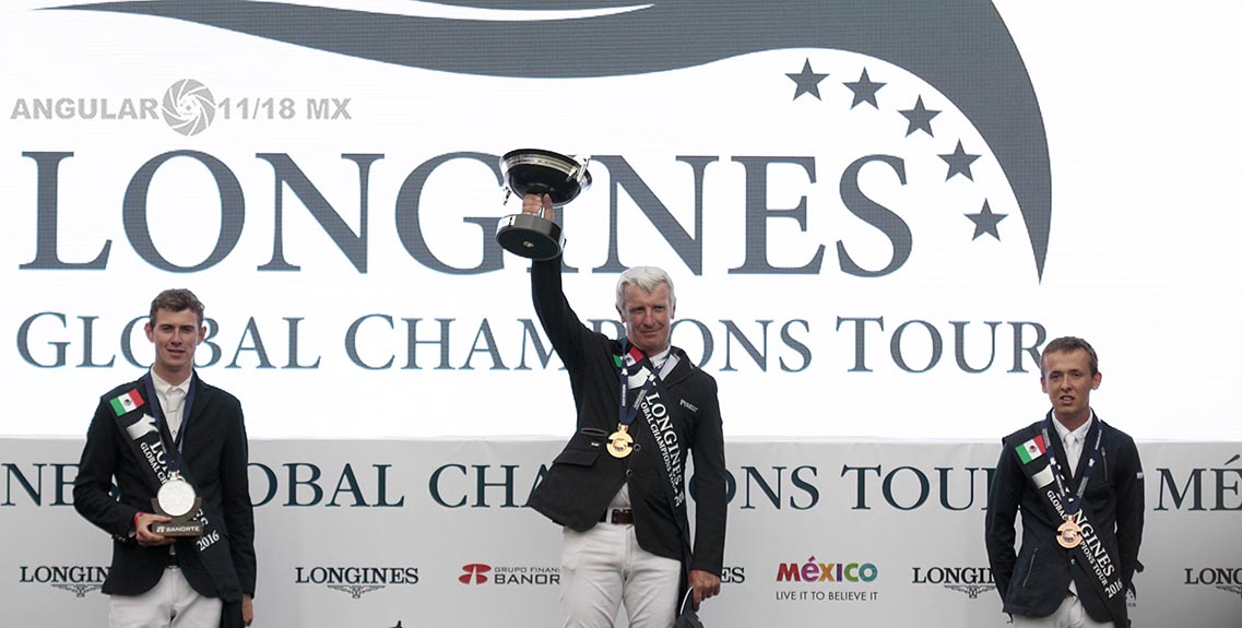 Bost, Roger Yves  es el ganador del  Longines Global Champions Tour México