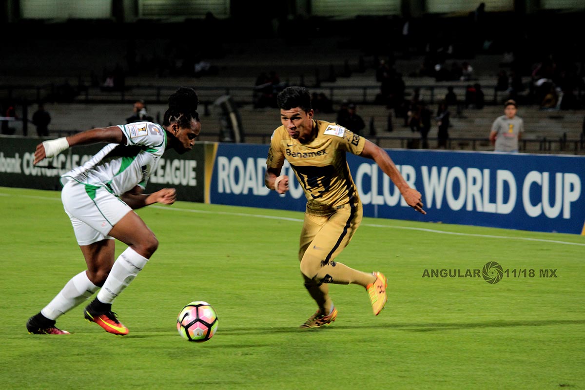 Pumas perfecto gana 8-1  al WConnetion FC.  en la CONCACAF Champions League