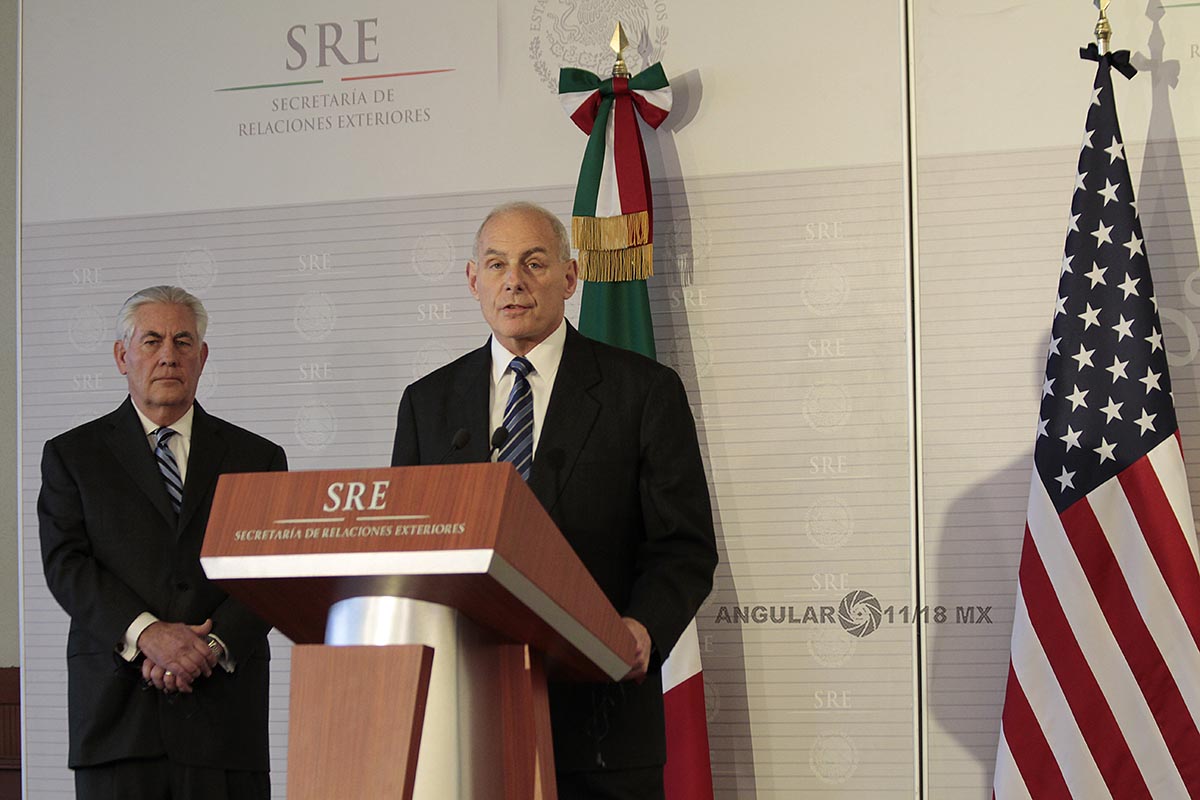 Concluye reunión de Alto Nivel entre México y los Estados Unidos de América
