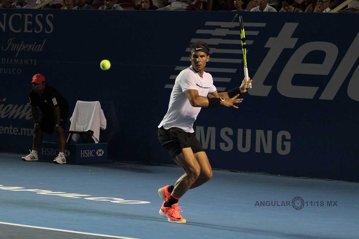 Rafael Nadal Finalista  del Abierto Mexicano de tenis 2017
