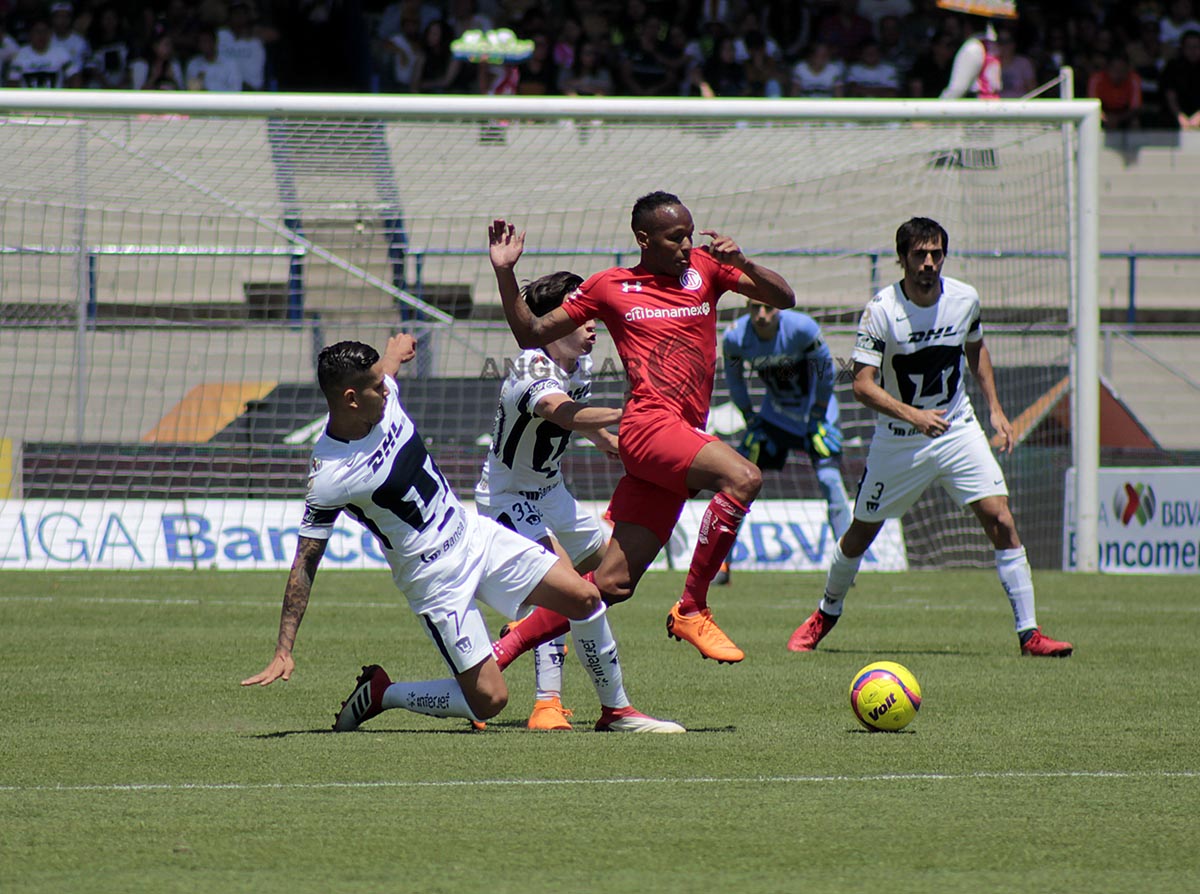 Pumas pierde de último momento frente al Toluca en la jornada 11