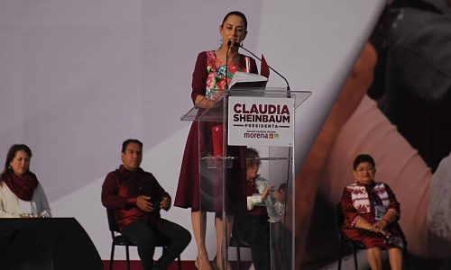 Claudia Sheinbaum Pardo Candidata del Partido Morena Inicia su Campaña Presidencial