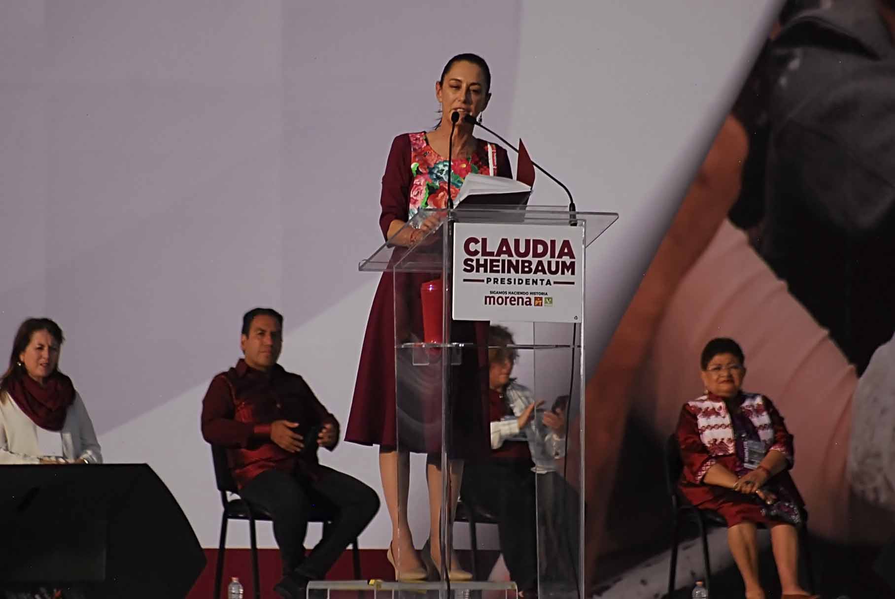 Claudia Sheinbaum Pardo Candidata del Partido Morena Inicia su Campaña Presidencial