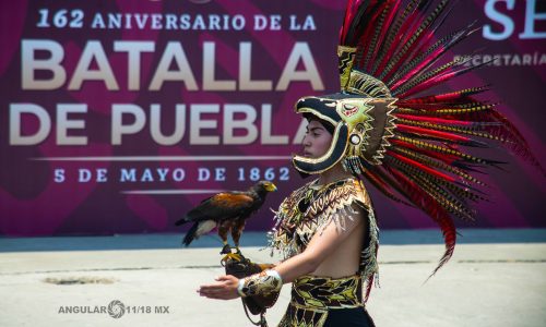 Ceremonia del 162 Aniversario de la Batalla de Puebla