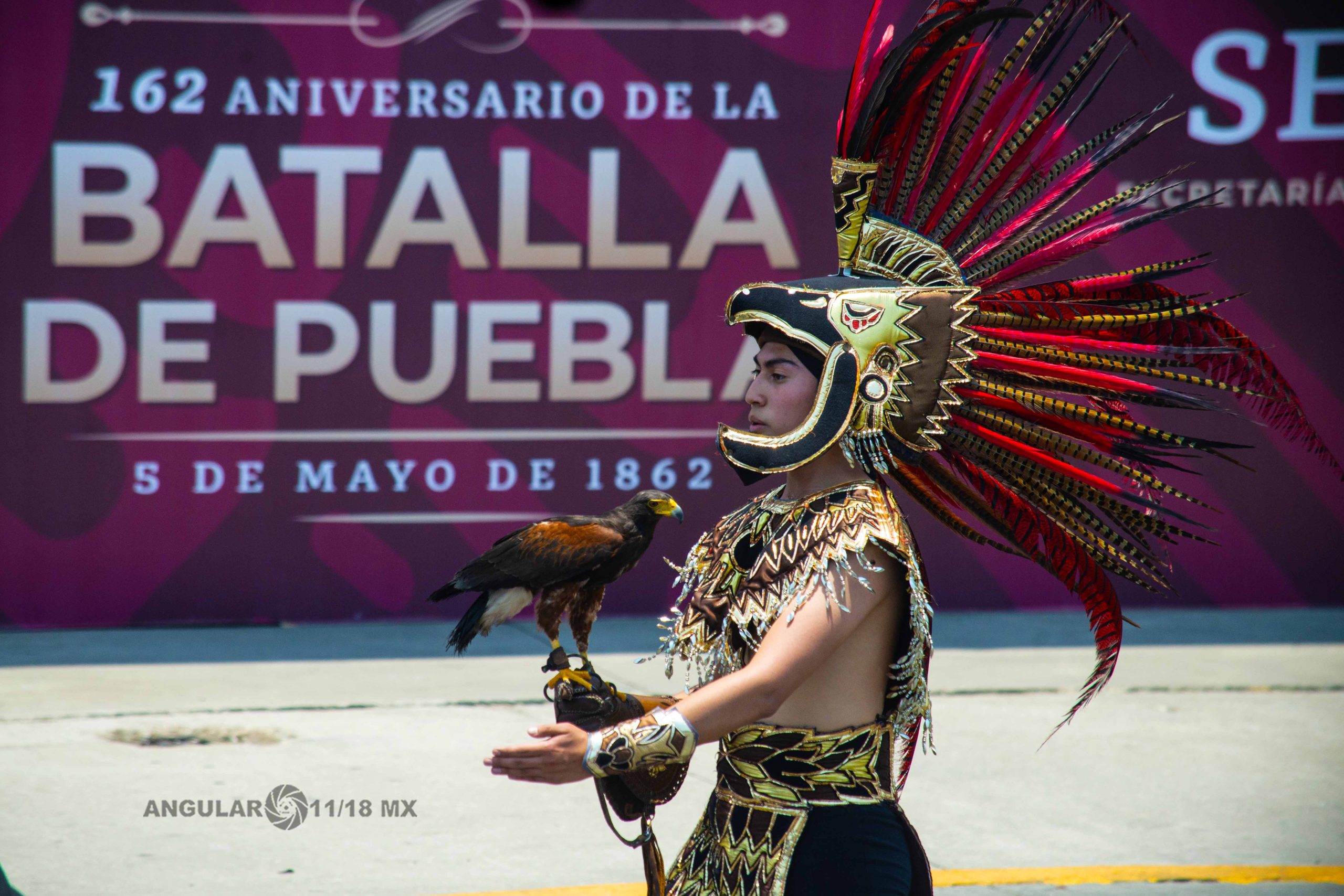 Ceremonia del 162 Aniversario de la Batalla de Puebla