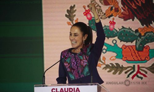 Claudia Sheinbaum Pardo con triunfo aplastante se convierte en la primera presidenta de México.