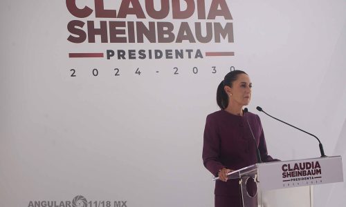 Claudia Sheinbaum Pardo virtual presidenta  de México se reúne con comitiva estadounidense