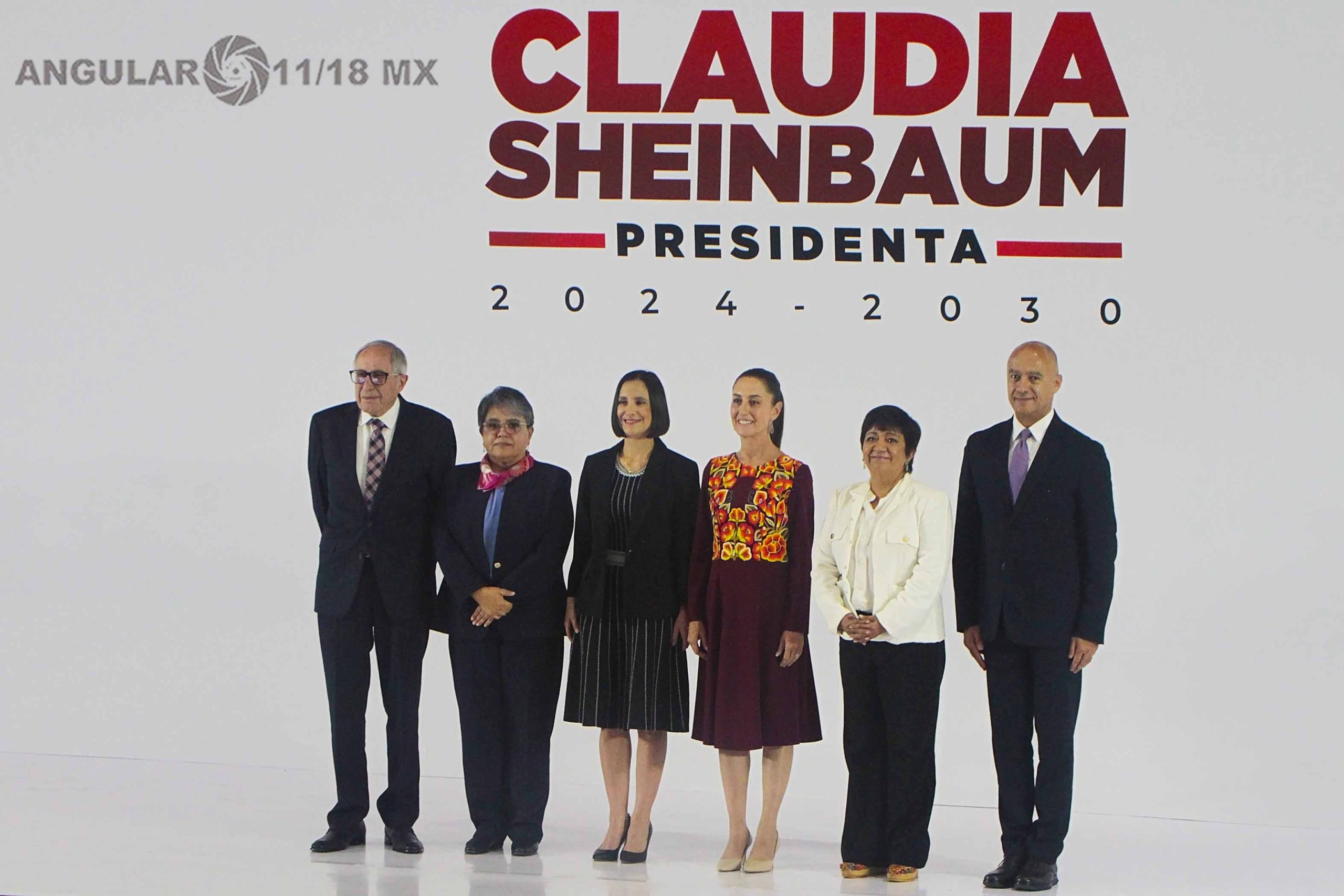 Claudia Sheinbaum Pardo presentó 5 miembros más de su gabinete