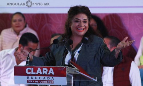 Clara Brugada en su Gira de Agradecimiento