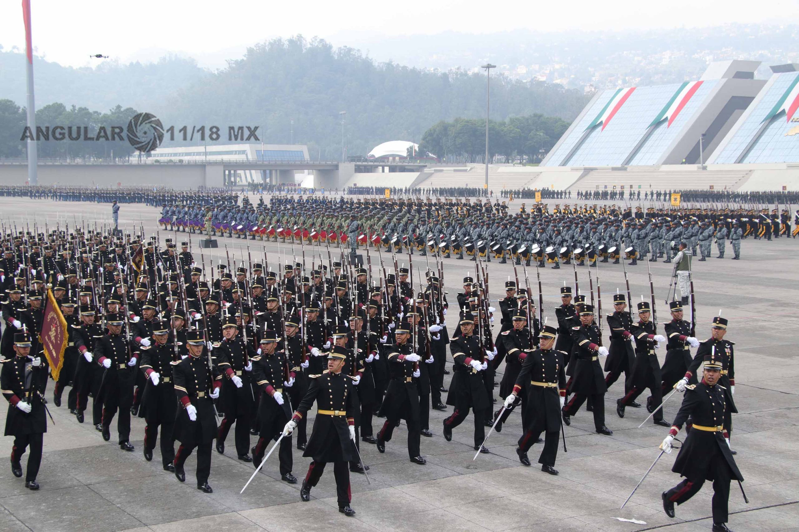 Práctica General Desfile Militar 2024