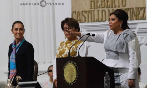 Toma de Protesta de Clara Brugada como nueva jefa de Gobierno de la CDMX