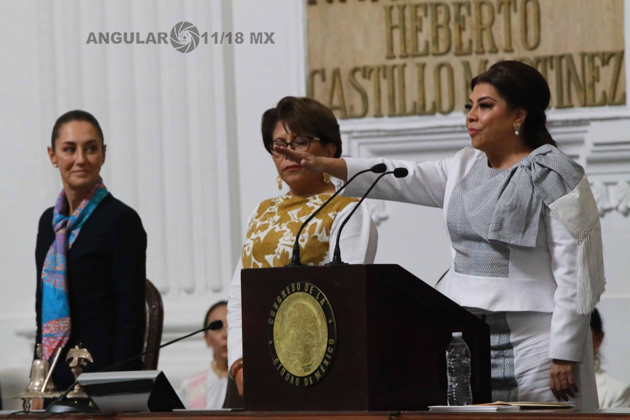 Toma de Protesta de Clara Brugada como nueva jefa de Gobierno de la CDMX