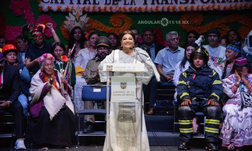 Celebración de la Nueva Jefa de Gobierno Clara Brugada.