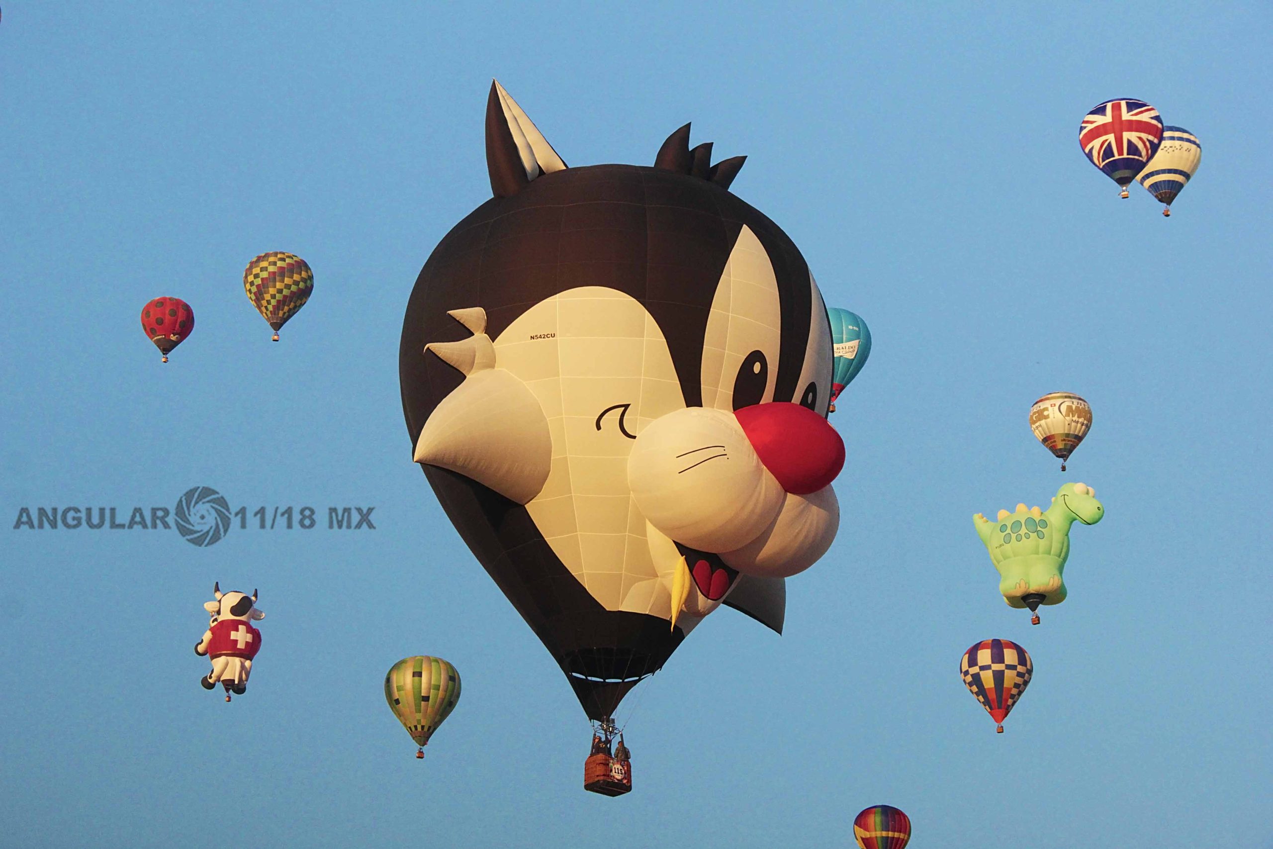 Concluye el Festival Internacional del Globo 2025.