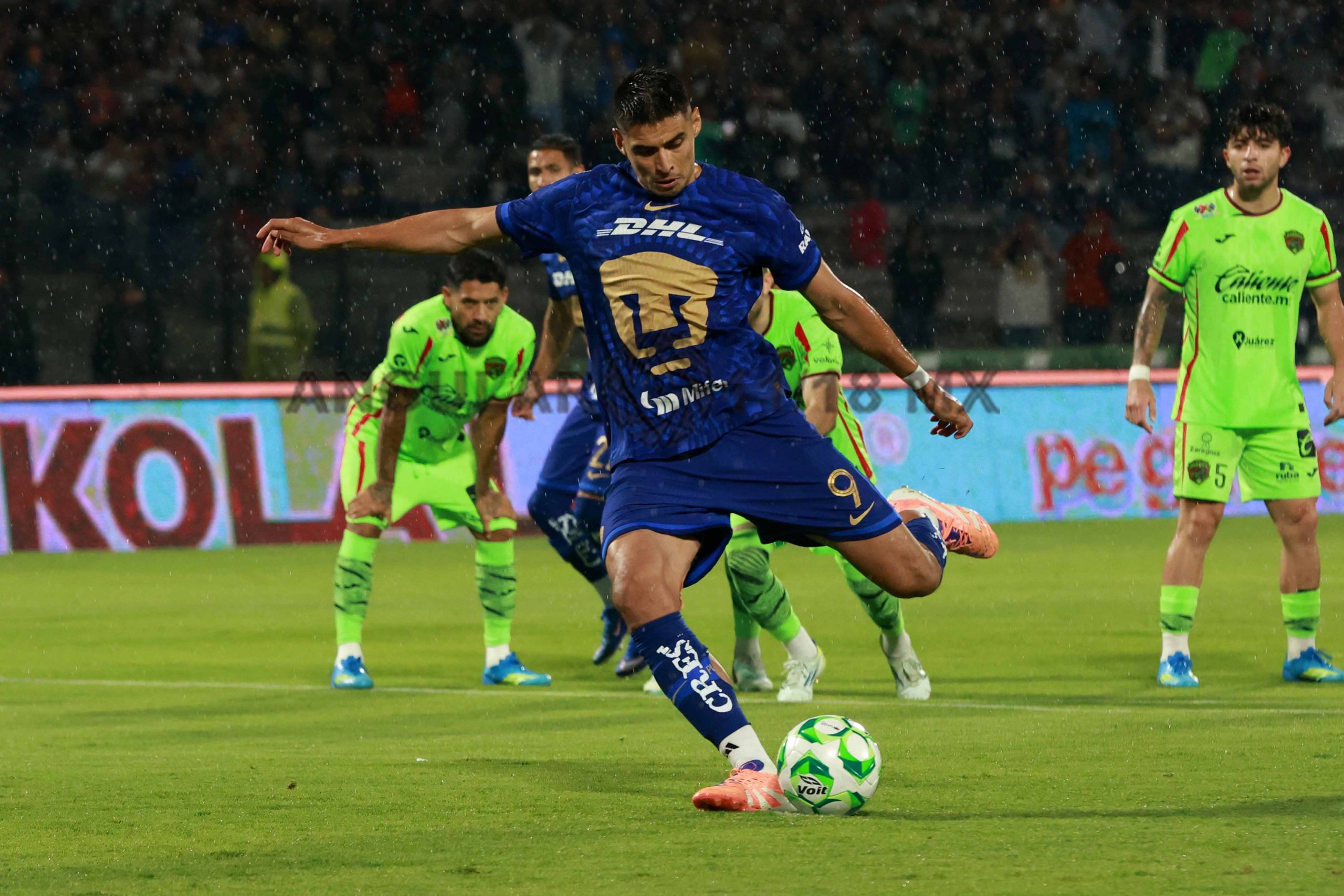 Los Pumas de la UNAM derrotaron 4-2 al FC Juárez