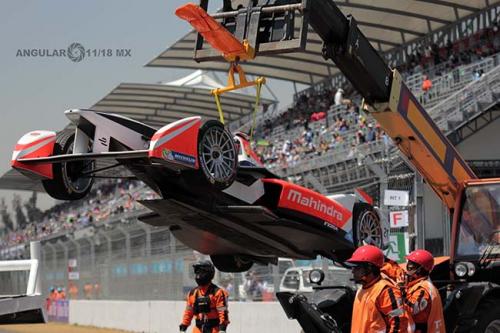 retiro de auto Formula E autodromo Hermanos rodriguez